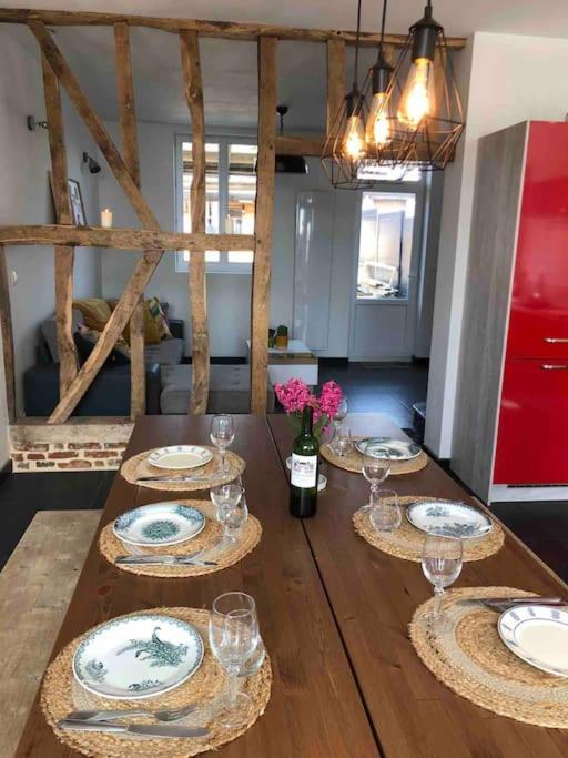 Maison Sur La Place Du Village D'Ourville En Caux المظهر الخارجي الصورة